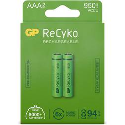 GP Batteries Rechargeable Battery AAA 2-pack