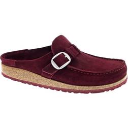 Birkenstock Buckley Suede Leather - Maroon