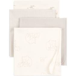 Carter's Baby Elephant Receiving Blankets 4-pack