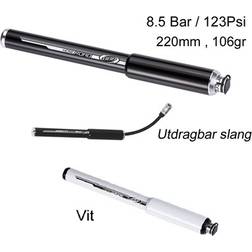 Bicycle Pump Mini Bbb Hoseroad White