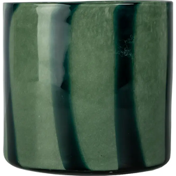 Byon Calore M Green/Dark Green Candle Holder 15cm