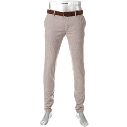 Alberto Slim Fit Trouser - Beige