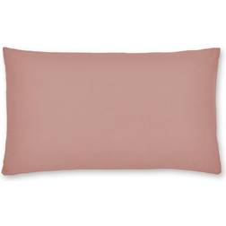 Dunelm Pure Cotton Standard Pillow Case Pink (76x48cm)