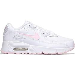 Nike Air Max 90 LTR PS - White/White/White/Pink Foam