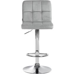 CLP Peru Grey/Chrome Taburete de bar 114cm