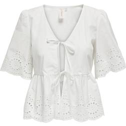 Only Milia Top - Bright White