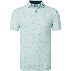 FootJoy Tweed Texture Pique - Sea Glass