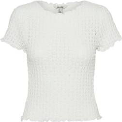 Vero Moda Shelby Top - White/Snow White