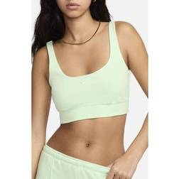 Nike Sportswear Chill Terry Women's Cropped Tank - Green/Sail