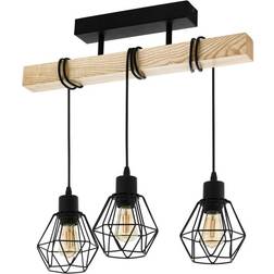 Eglo Townshend Black/Brown Loftplafond 20cm