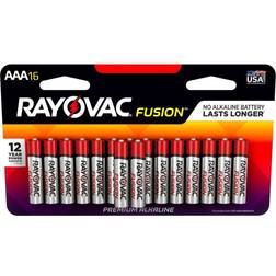 Rayovac Fusion AAA Batteries 16-pack