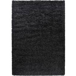 Serdim Rugs Living Room Shaggy Black 80x150cm