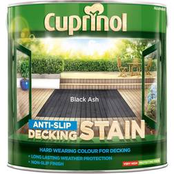 Cuprinol Anti Slip Decking Stain Woodstain ‎Black Ash 2.5L