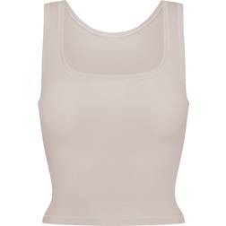 SKIMS Cotton Rib Tank - Stone