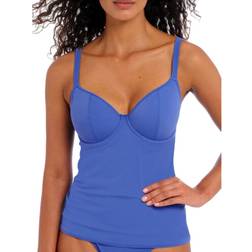 Freya Womens Jewel Cove Tankini Top Blue Polyamide