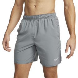 Nike Men's Challenger Dri FIT Unlined Running Shorts 18cm - Smoke Grey/Black