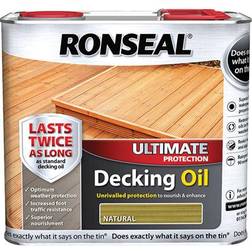 Ronseal Ultimate Protection Decking Oil Beige 5L