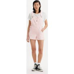 Levi's Vintage Hängselsshorts - Rosa/Misted Potpourri