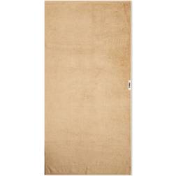 Tekla Terry Badehåndklæde Beige, Blå (140x70cm)