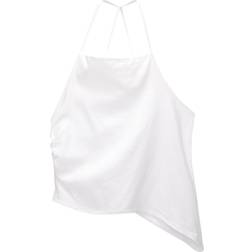 Calvin Klein Tank Top Ribbed Cotton Bralette Bright White