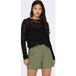 Only U-boot Ausschnitt Pullover