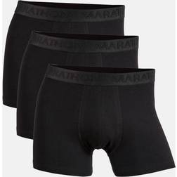 Marathon 3-pak tights bomuld sort