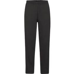 Fruit of the Loom Classic Open Hem Jog Pants - Black
