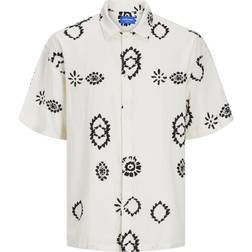 Jack & Jones Wide Fit Skjorta Vit