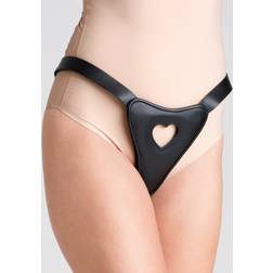 MiniX DOMINIX Deluxe Leather Lockable Female Chastity Belt Black
