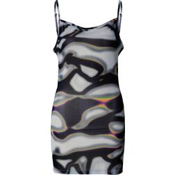 adidas Abito Pride Mesh Dress - Multicolor/Grey