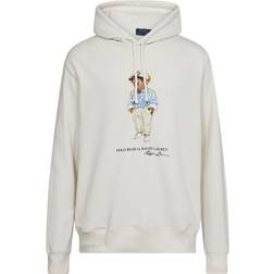 Polo Ralph Lauren Bear Fleece Hoodie Man - White