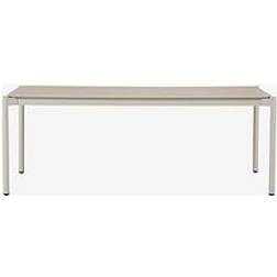 Nordform Garden Table 204 x 104 cm Sandgrå Matgrupp