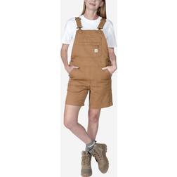 Carhartt Relaxed Fit Canvas Shortall - Brown