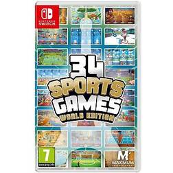 34 sports games - world editi switch uk import presale