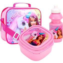 Templar Barbie Sandwich Lunch Box Set 3pcs