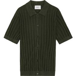 NN07 Nolan 6600 Knitted Polo - Rosin