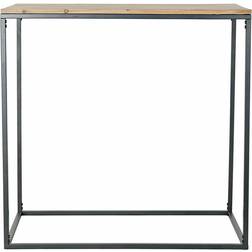 Dkd Home Decor Standard Black Console Table 40x80cm