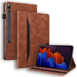 Skalo Wallet Case with Pens Compartment for Galaxy Tab S7/S8