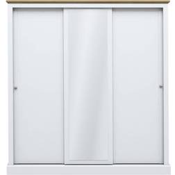 LPD Devon White Wardrobe 176x182cm