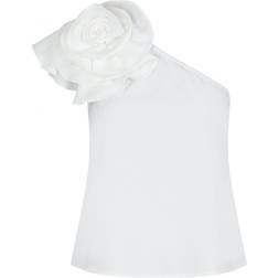 Neo Noir Kelina Rose Top - White