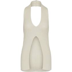Pieces dame top PCALEXIS Bright White
