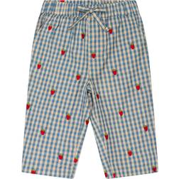 Flöss Polly Pants - Berry/Blue Gingham (F10291)