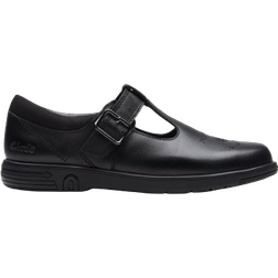 Clarks Kid's Jazzy Tap - Black Leather