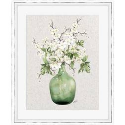 Dunelm The Group Vase IV White Framed Art 55x45cm