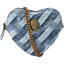 Kurt Geiger Kensington Heart Bag - Denim