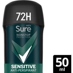 Sure Men Nonstop Protection 72h Sensitive Antiperspirant Deodorant Stick