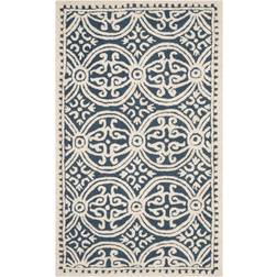 Mistana Handmade Beige, Blau 91x152cm