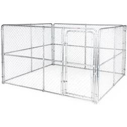 Stephens Pipe & Steel Preferred Chain Link Dog Kennel Gate Panel 6x10 ft