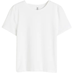 H&M Fitted T-shirt - White