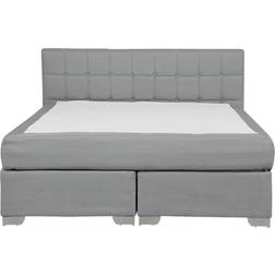 Beliani Modern Fabric Frame Bed 151x212 cm